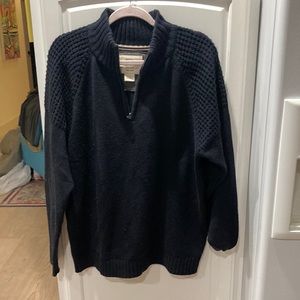 Men’s vintage weatherproof navy sweater large